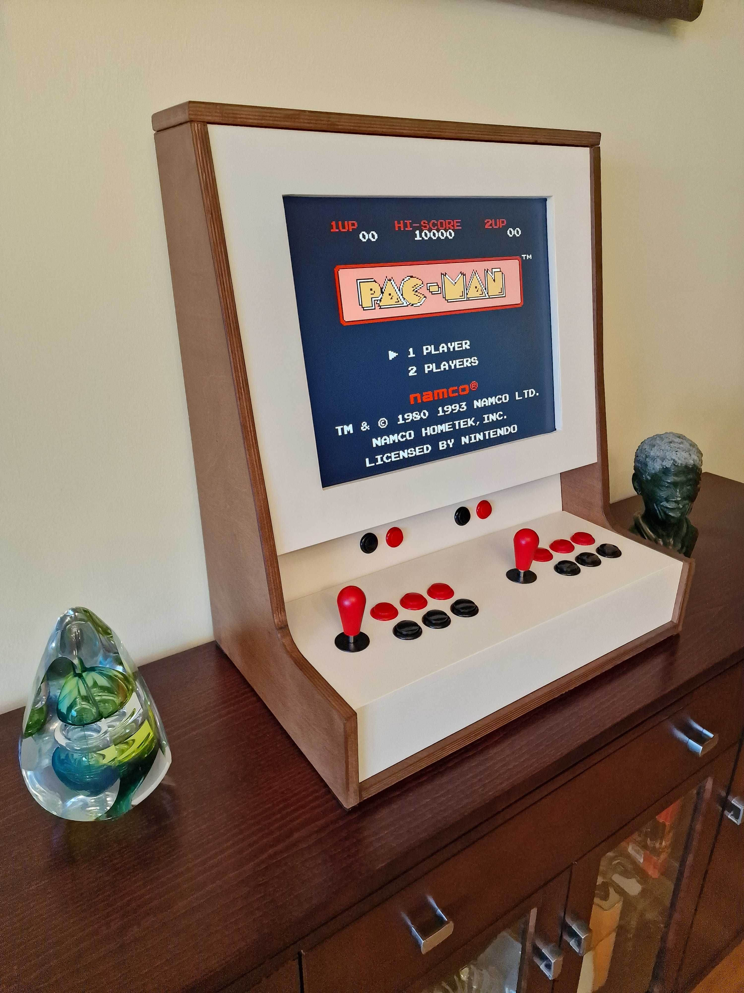 Retro Arcade Bartop * Drewniany * Raspberry PI
