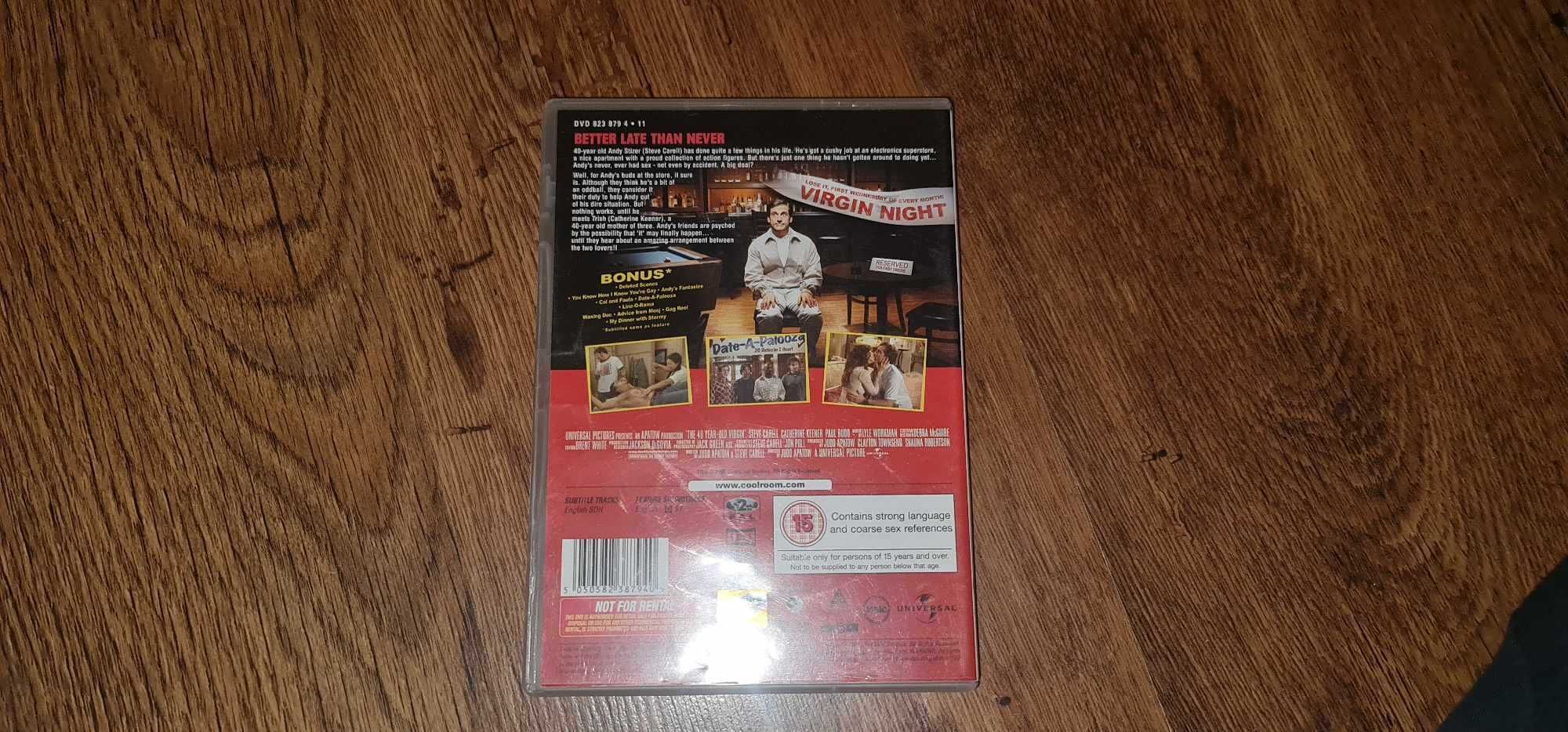 Płyta DVD The 40-Year-Old Virgin (2005)