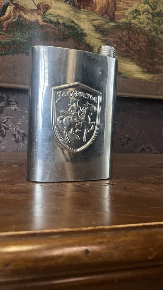 Фляга з нержавійки