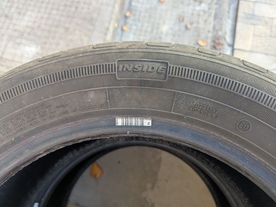 4 шт. Goodyear Efficient Grip 205/55/R16 літня гарний стан кінець 2