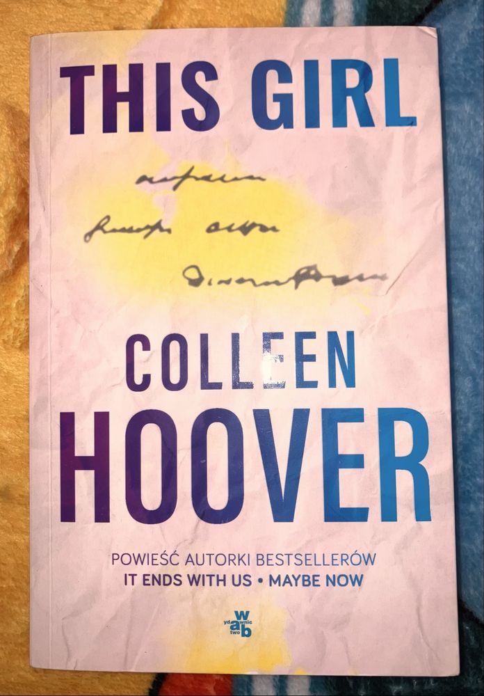 Książka „This Girl” Colleen Hoover