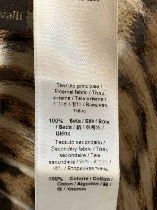 Roberto Cavalli женстий топ шелк декорацыя розмер 38