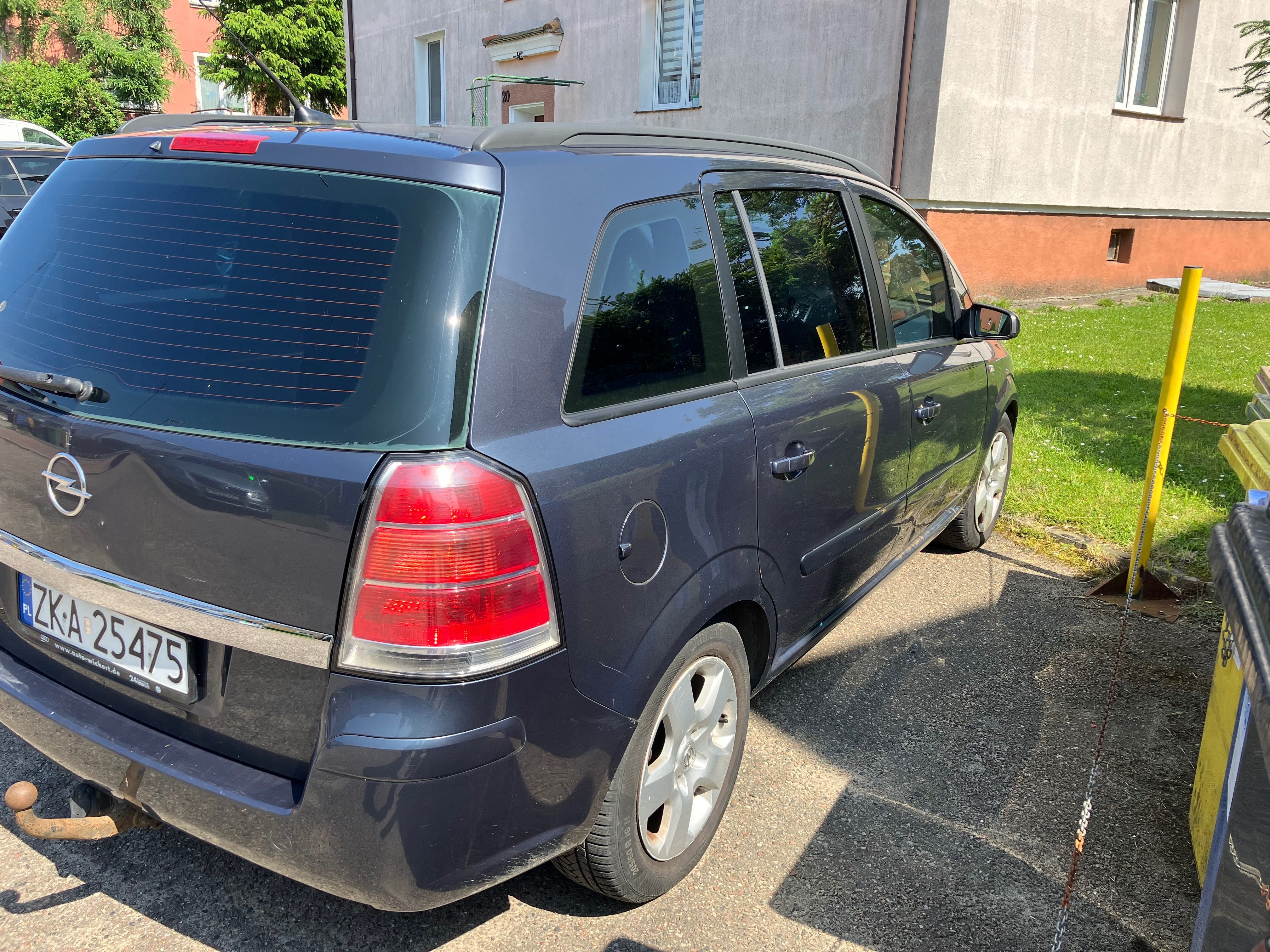 Opel Zafira 1.9cdti, 2006r. 7 osobowy + hak