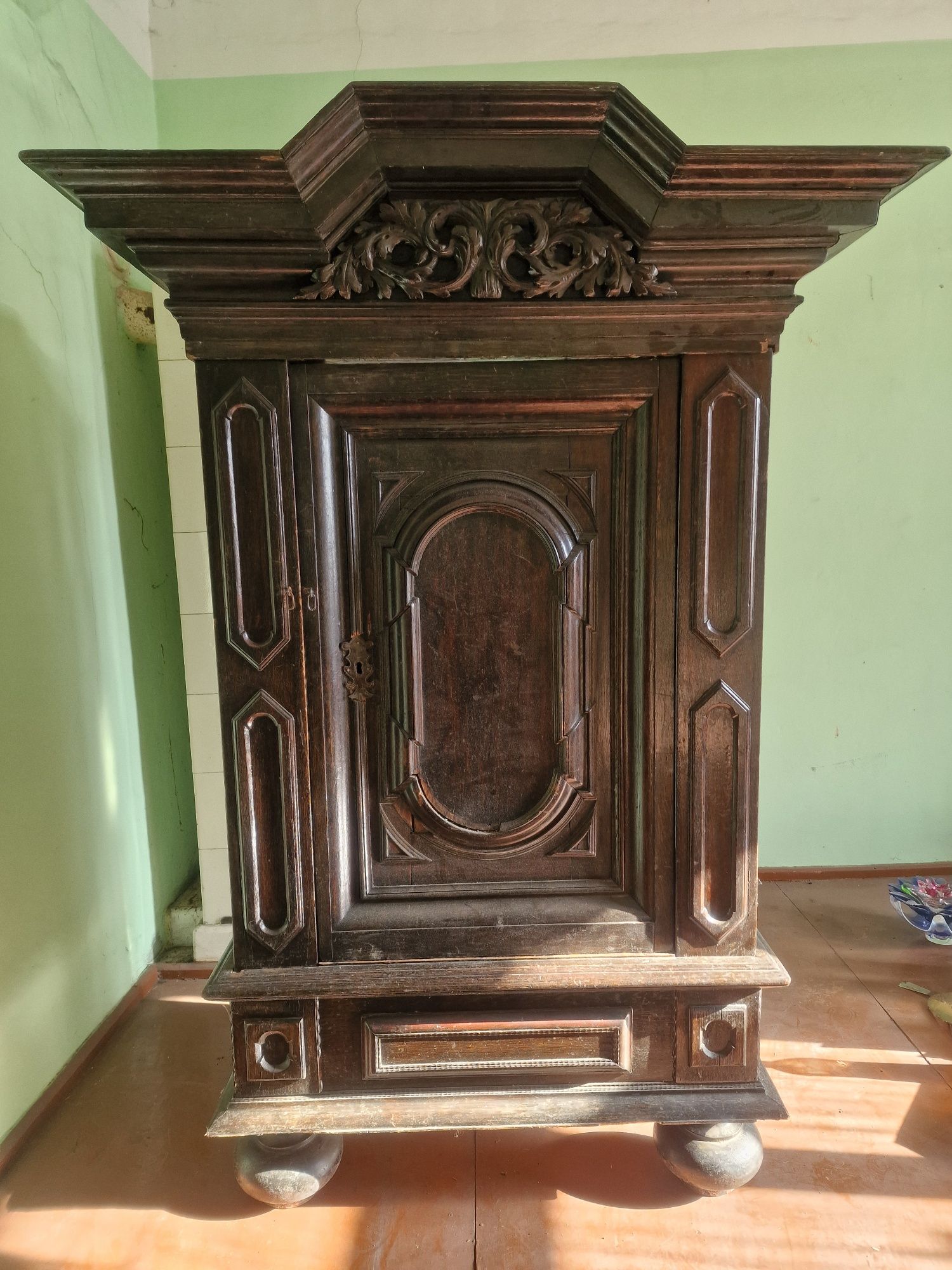 szafa Gdańska styl neobarok, druga połowa XIX w.