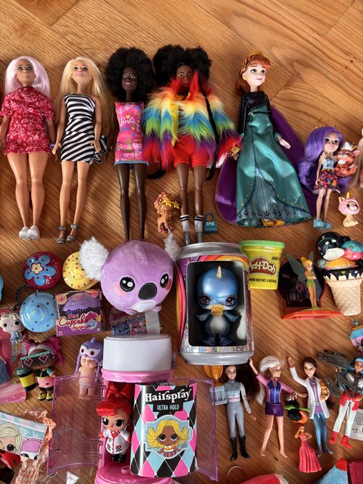 Велика колекція брендових іграшок Barbie, LOL, Ever After High, Disney