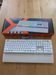 Klawiatura KRUX Frost Silver-White RGB KRX0133 jak nowa!
