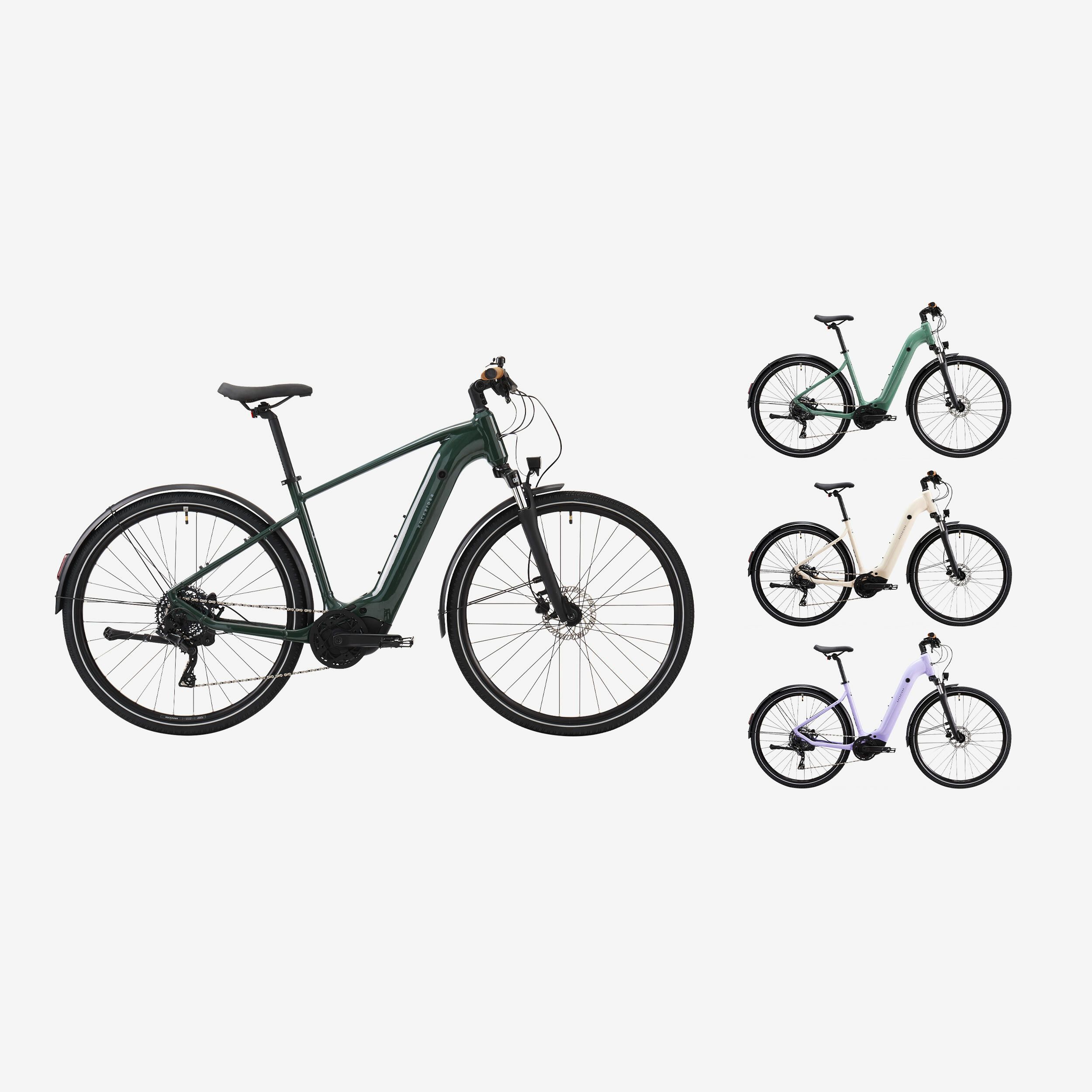 Bicicleta Elétrica de Trekking com Motor Central Quadro