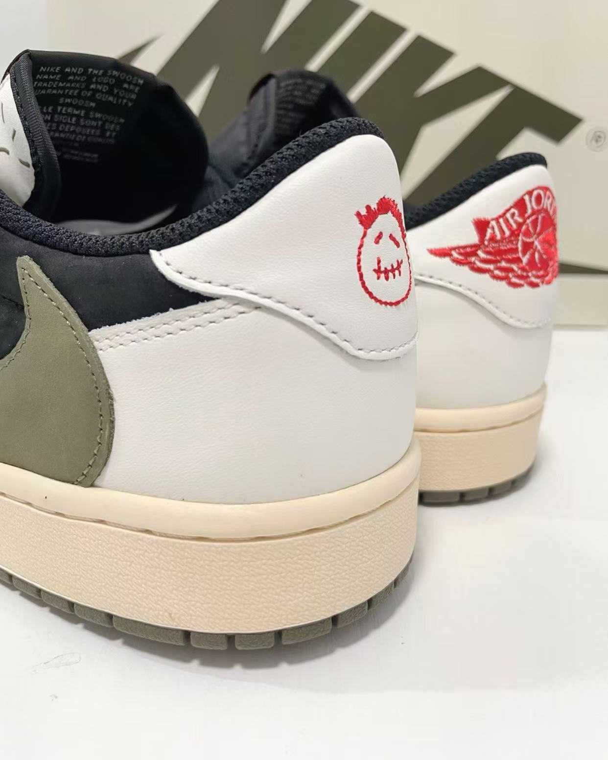 Jordan 1 Retro Low OG SP Travis Scott Olive R.44
