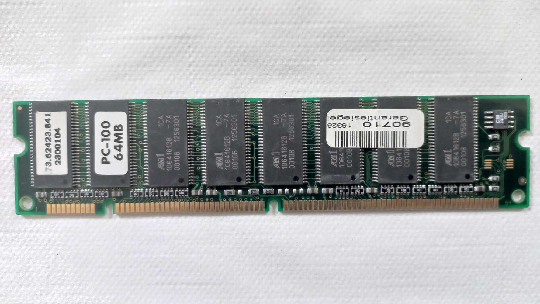 Pamięć RAM AM1 64mb 73.62423.841 SD-RAM 168-pin PC-100U