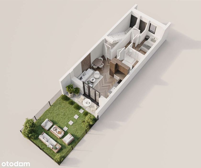 Mieszkanie 34,8m2 | 2 pokoje |ogródek ok.30 m2 |OSTATNIE DOSTĘPNE