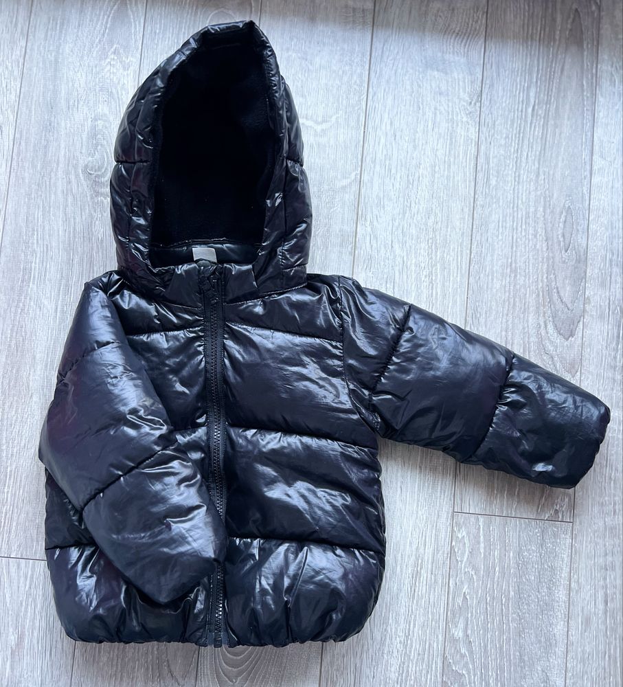 Kurtka puffer z kapturem