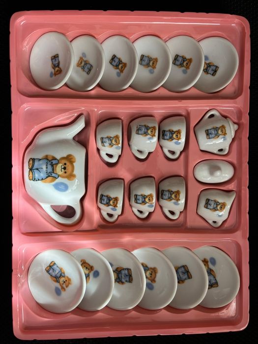 Conjunto de Chá de Porcelana de brincar