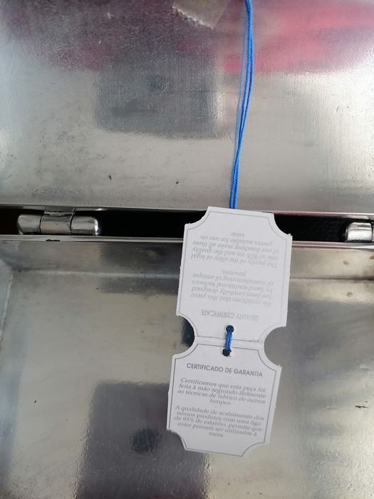 Guarda Joias  Estanho Novo  ( Portes incluídos)