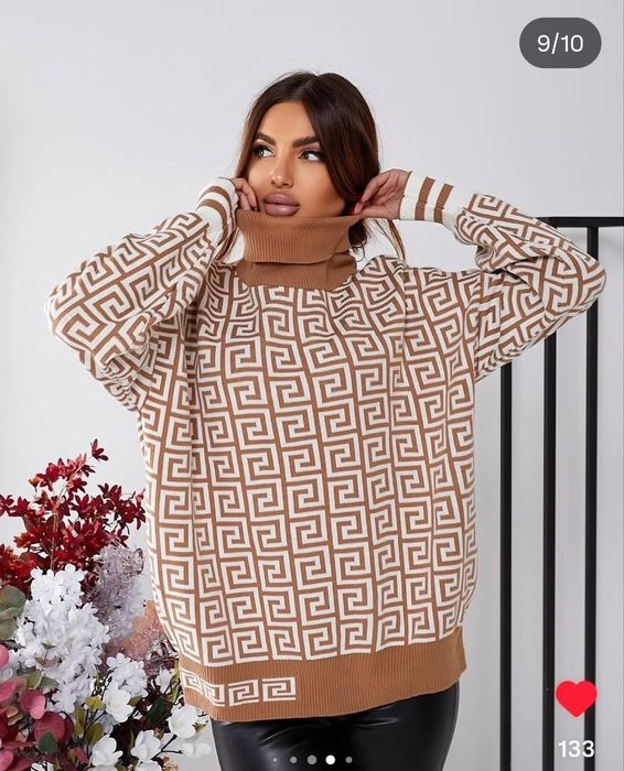 Светр 56-58 розмір якісна в'язка в ідеальному стані