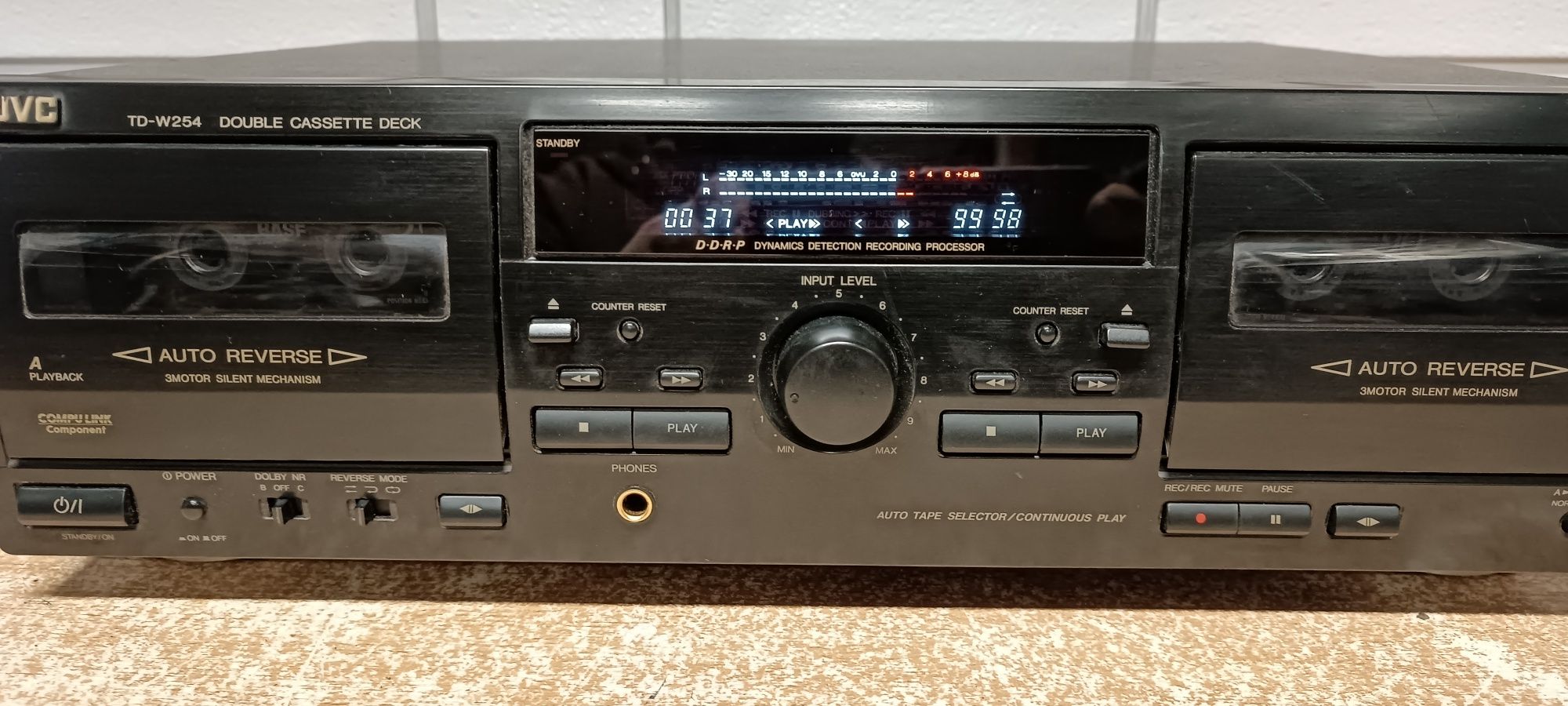 Magnetofon deck JVC td-w254bk. Autorewers