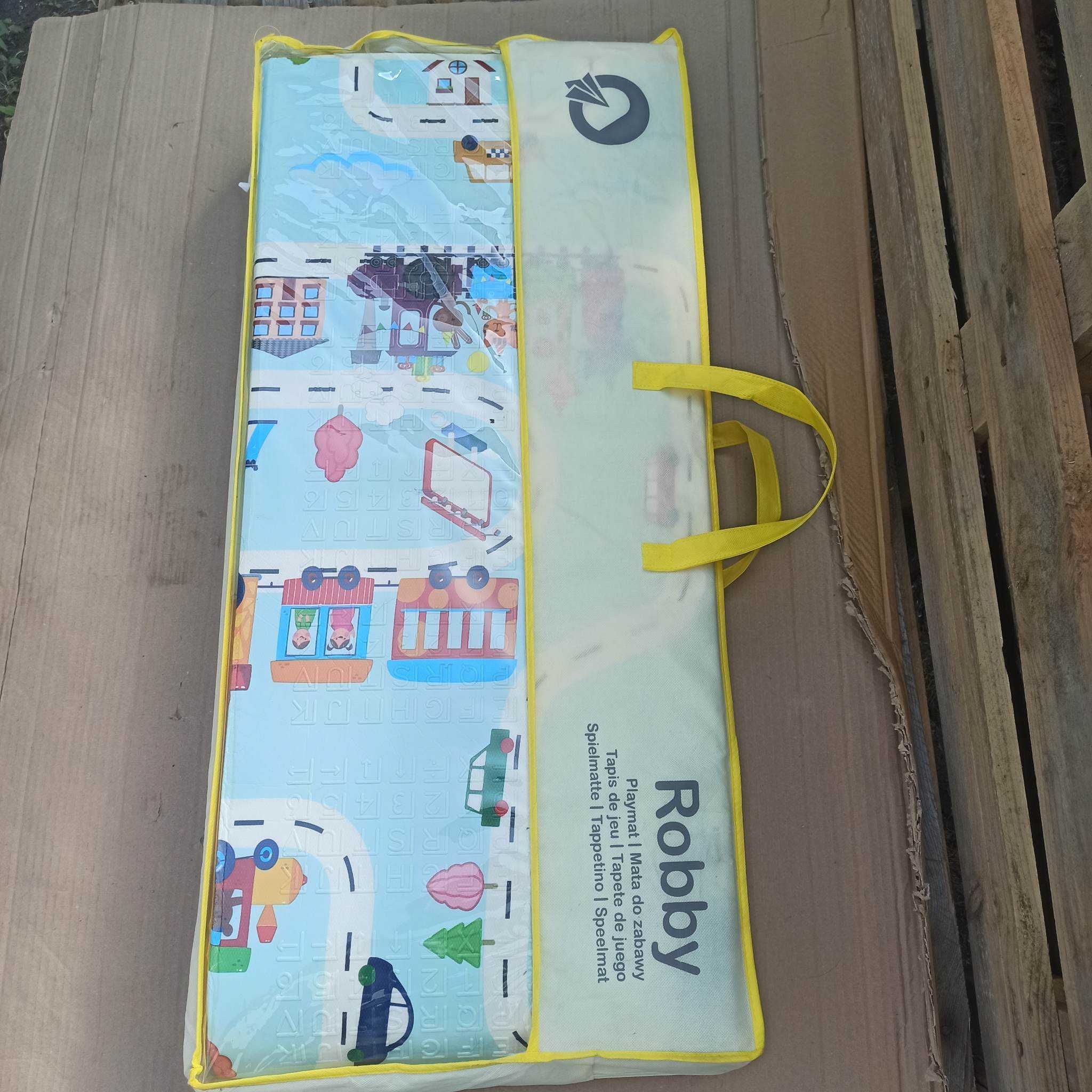 Lionelo Robby DUŻA DWUSTRONNA Mata Edukacyjna Dla Dzieci
