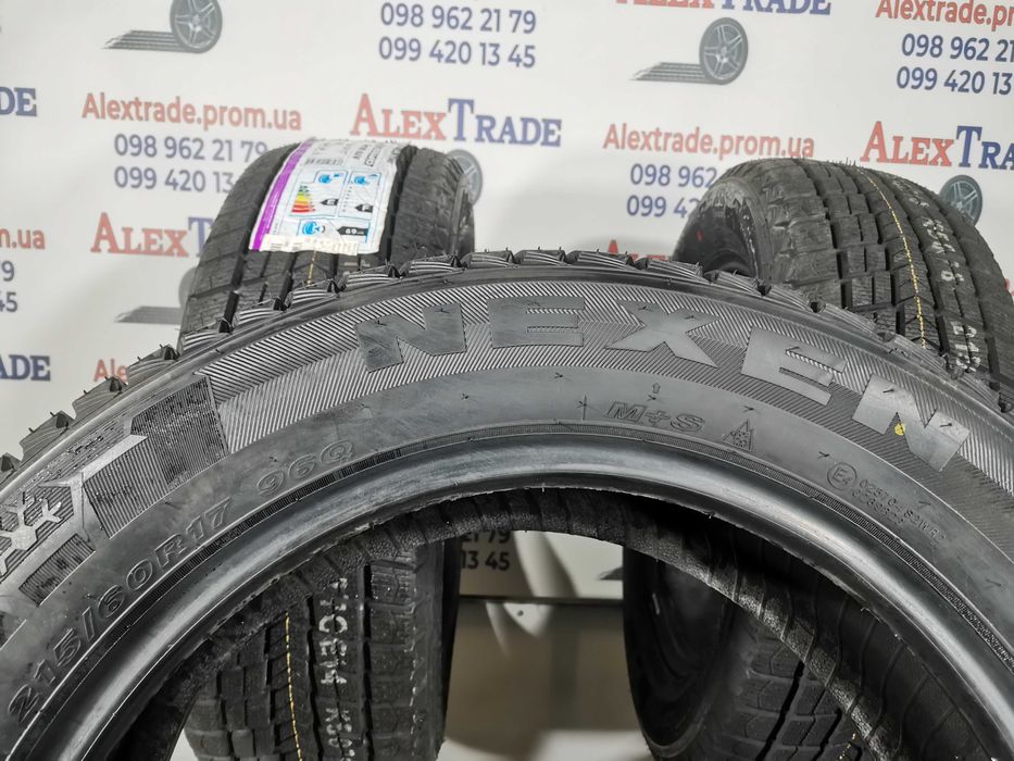 4 шт. 215/60 R17 Nexen Winguard Ice SUV нові зимові шини