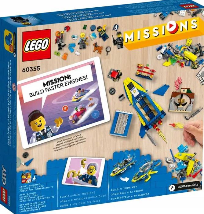 LEGO® City 60355 Śledztwa wodnej policji