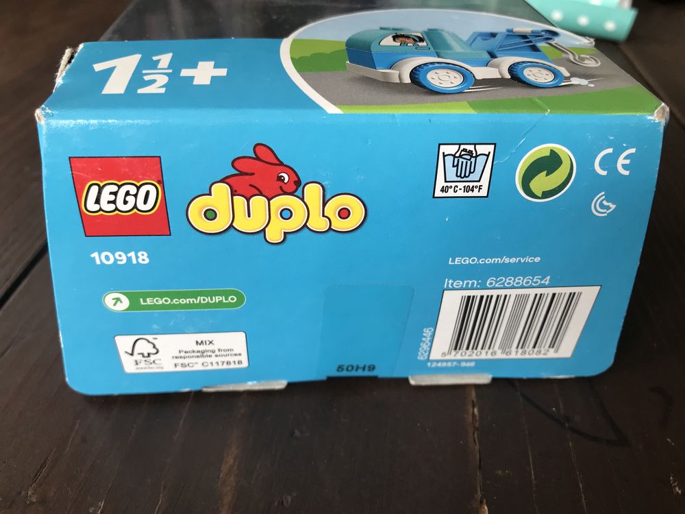 Lego duplo 10918 dźwig 1,5+ opakowanie