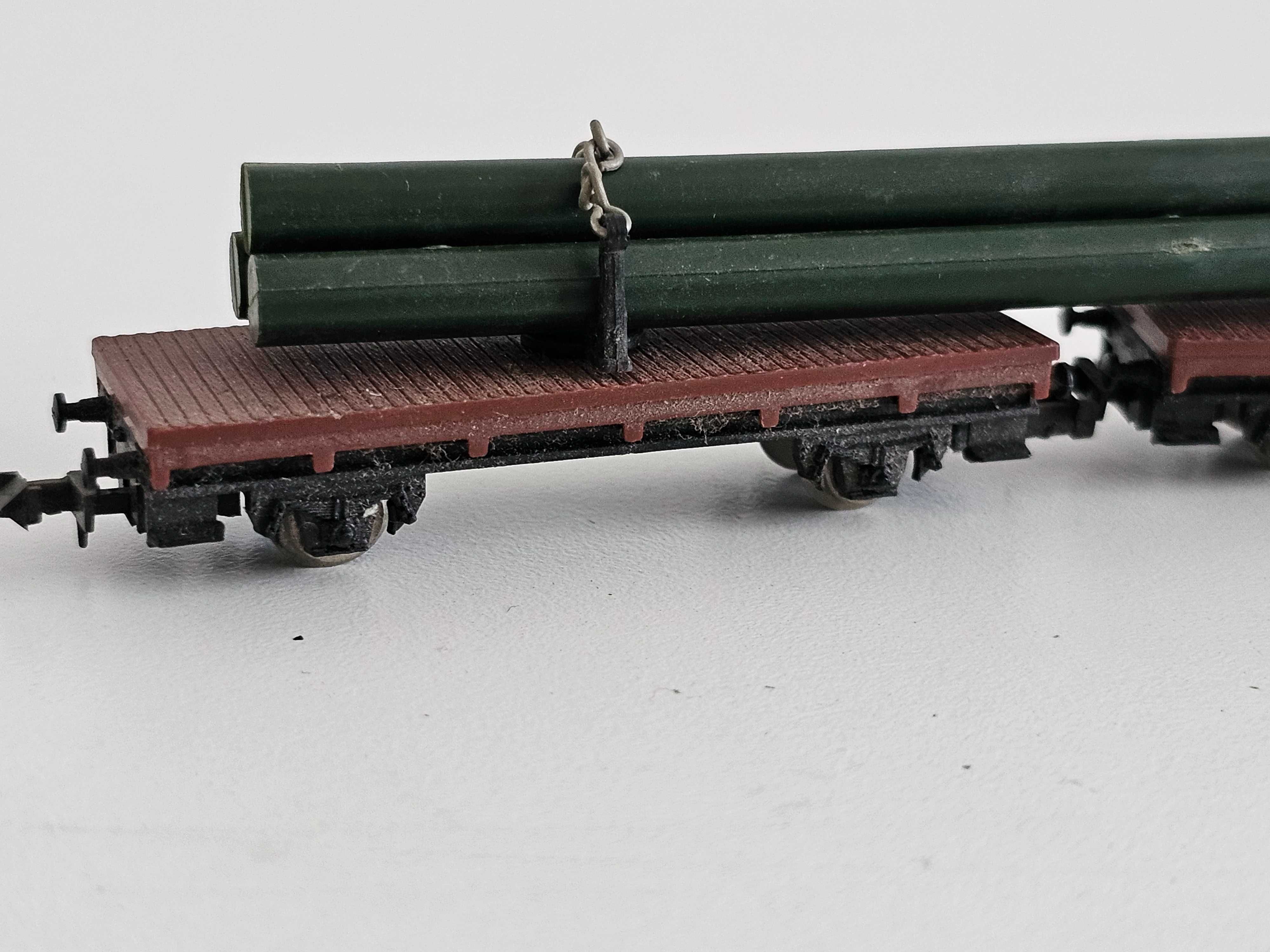 Lima wagon transportowy kłody belki skala N 1:160