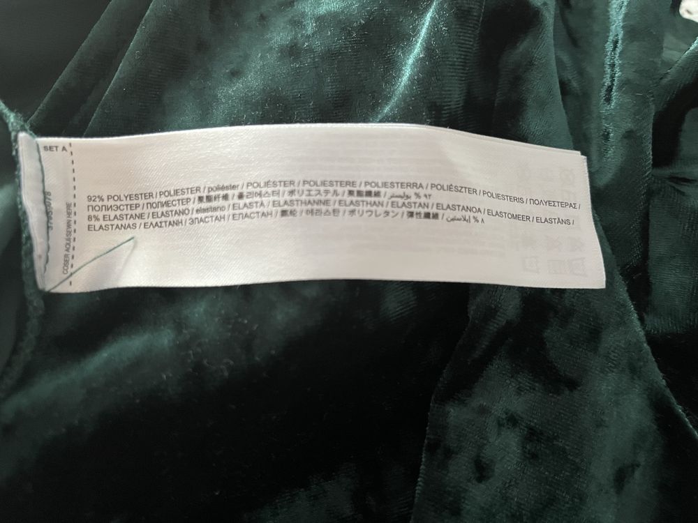 Sukienka welur Mango XL