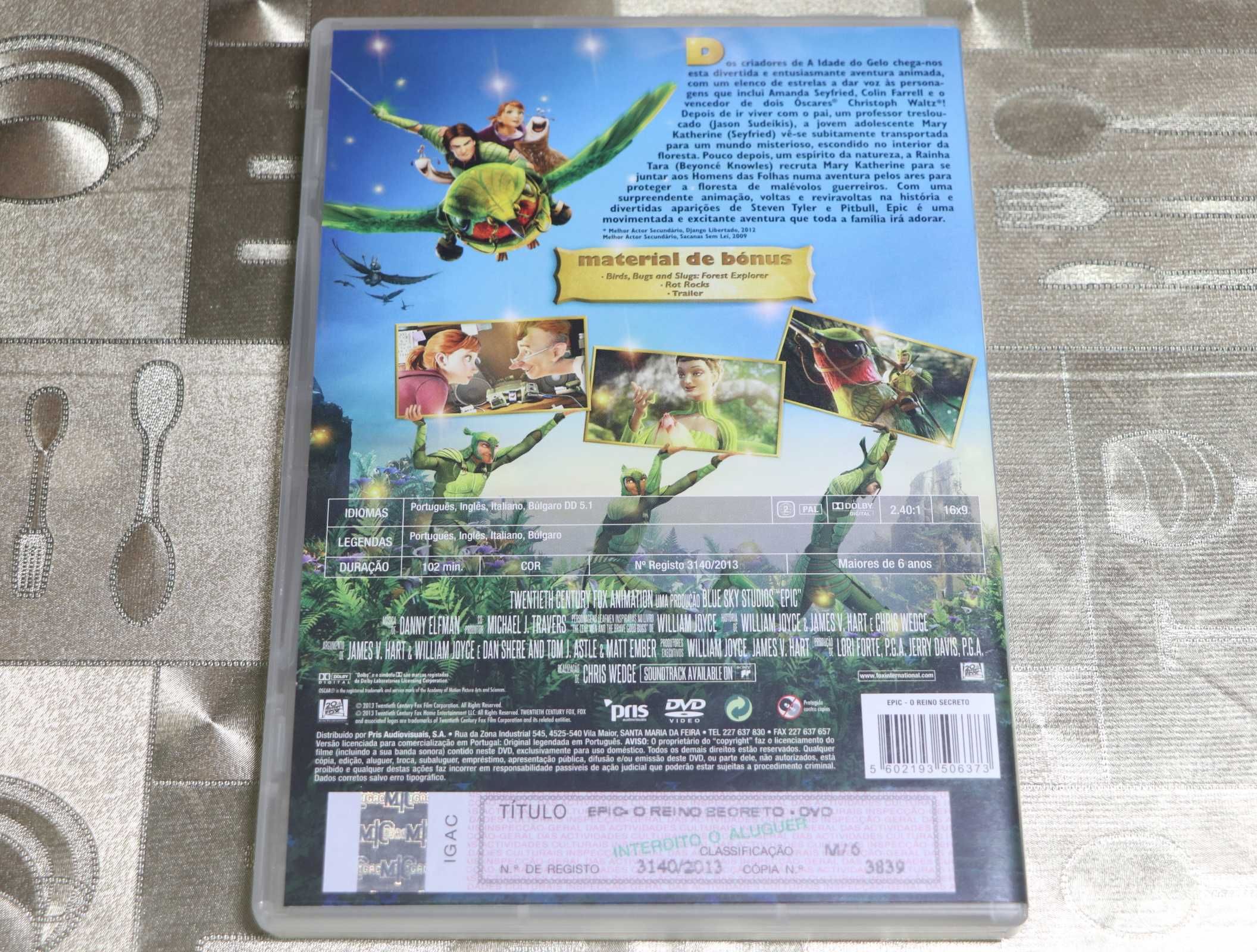 DVD Epic: O Reino Secreto