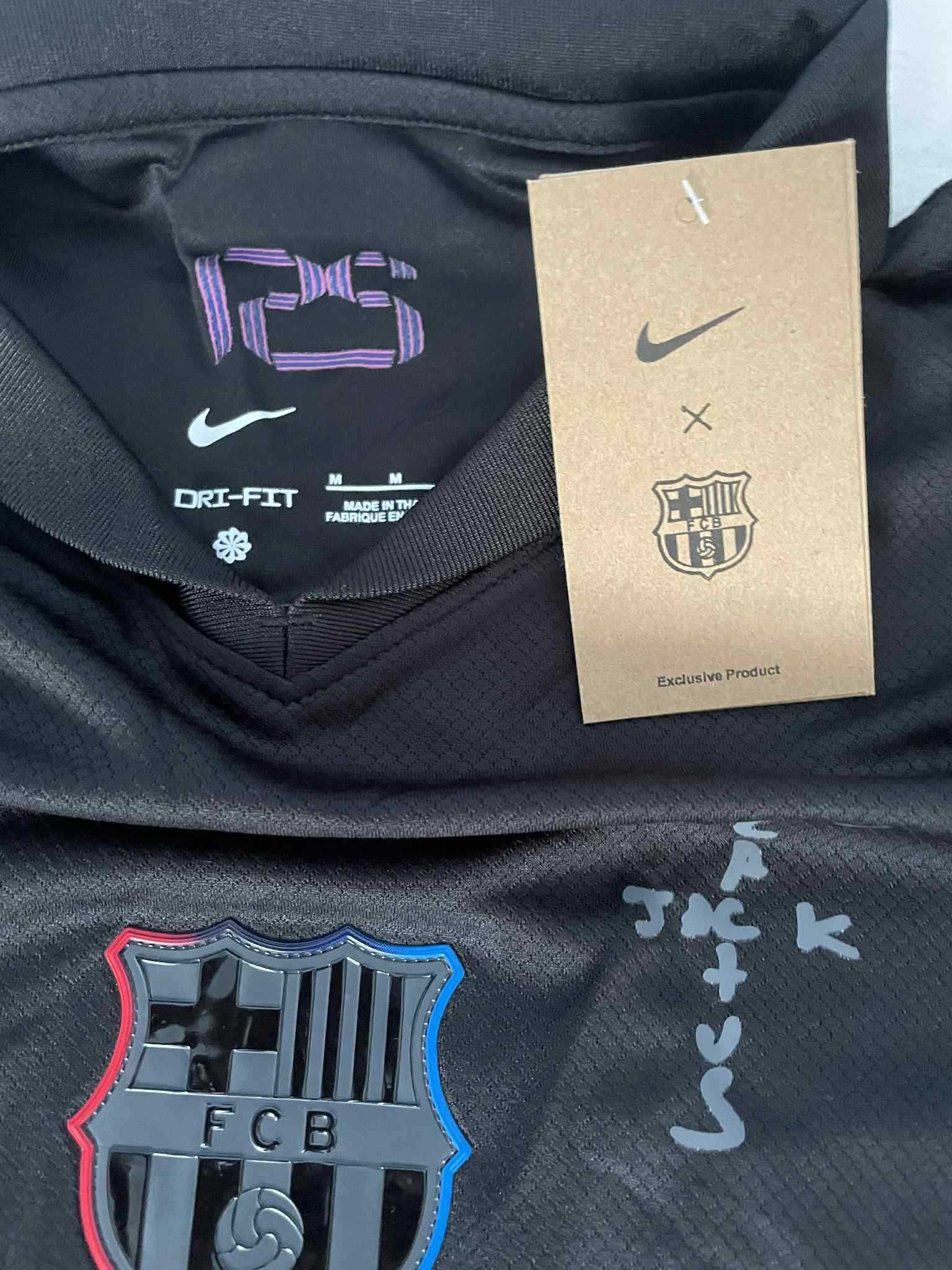Koszulka Piłkarska Travis Scott x FC Barcelona (Rozmiar M)