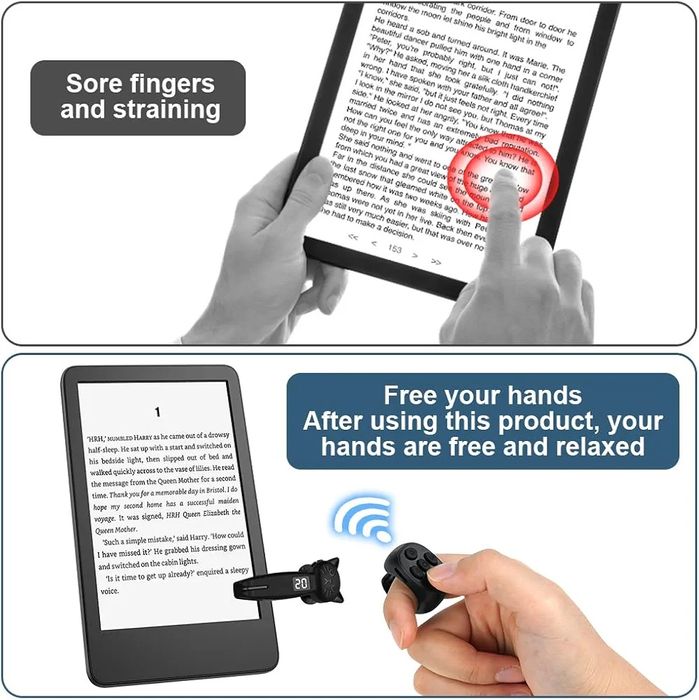 Pilot zdalnego sterowania  Turner do kindle zdalne przewijanie