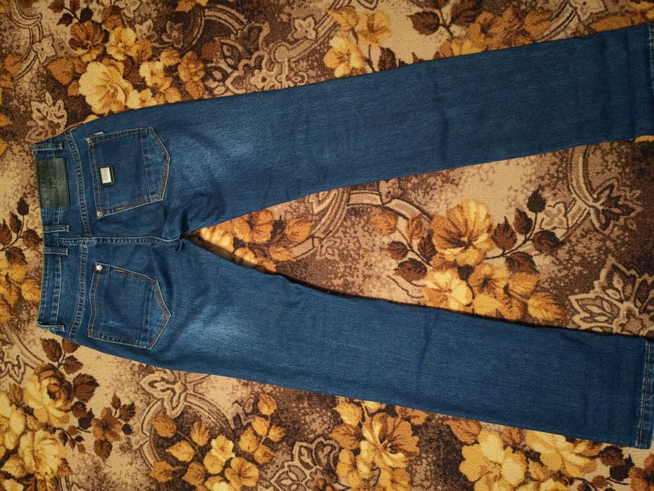 Чоловічі джинси LS Luvans, класичний синій колір.