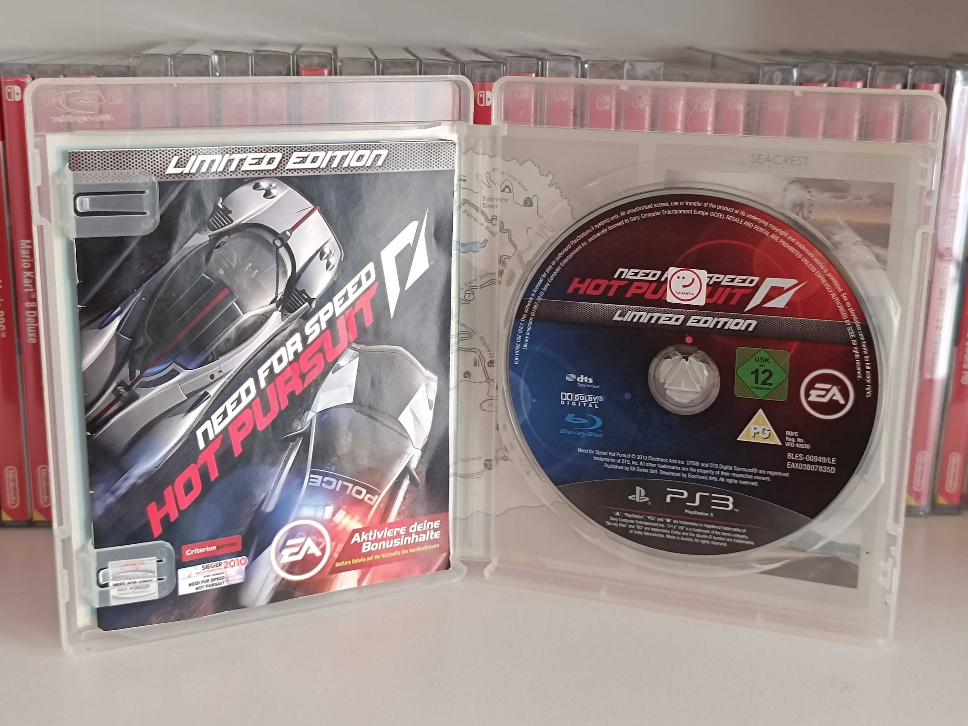 PS3 Jogos Need For Speed: The Run e Need for Speed Hot Pursuit