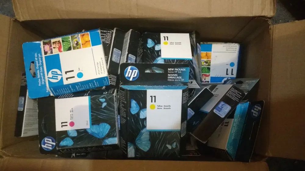Картридж HP 11 HP82 Hp Designjet 110 plus 111 500 C4836A C4837A C4838