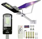 Lampa SOLARNA 3000W uliczna Regulowany Panel Mocna Ogrodowa Uchwyt NEW