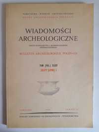 Wiadomości archeologiczne. Tom XXXIV 1969