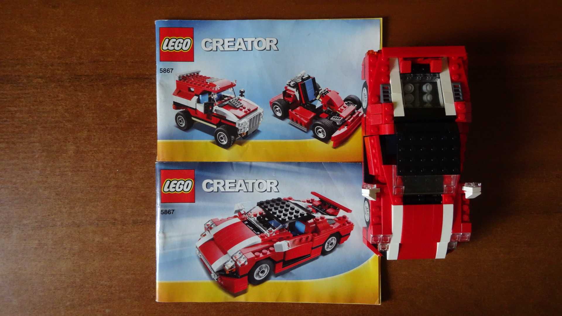 Klocki Lego Creator 3w1 5867 Zdobywca Szos