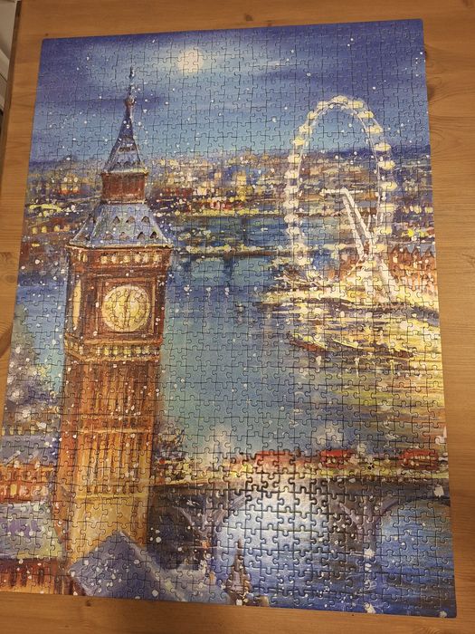 Puzzle clementoni big ben snowflake