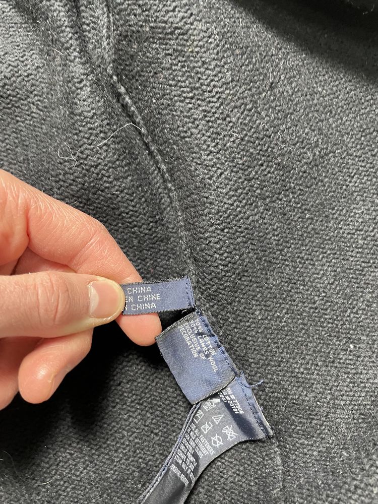 Мужская Кофта Свитер Tommy Hilfiger На Замку Шерстяной Оригинал XS-S