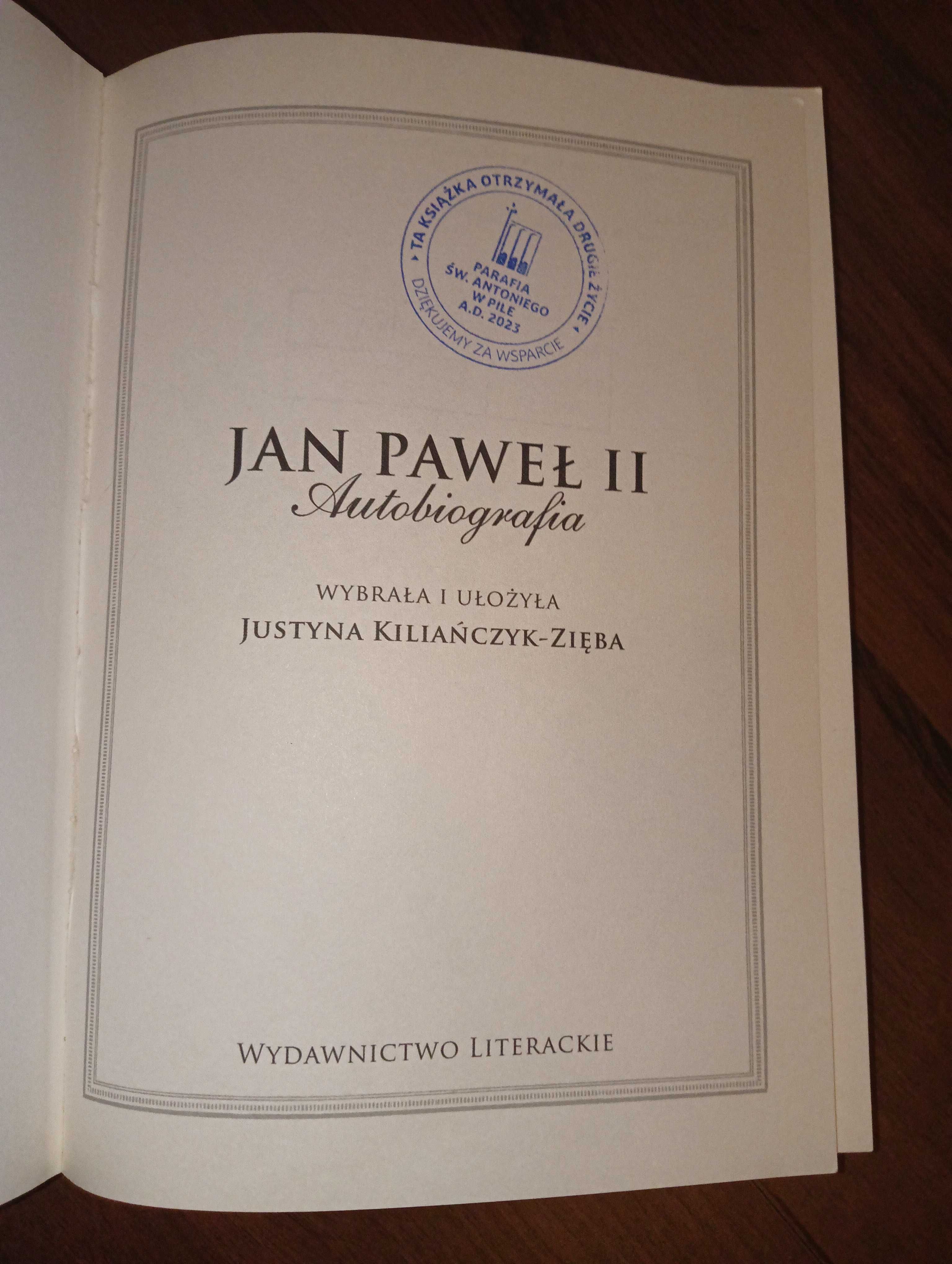 Jan Paweł II Autobiografia, Wstańcie, chodźmy