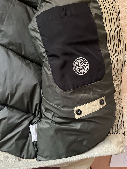 пуховик stone island