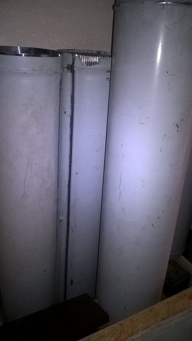 Трубы вентиляции 200 мм хромированная сталь