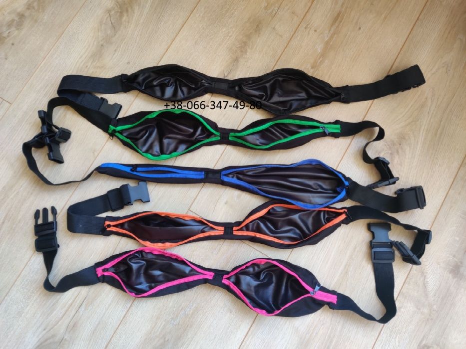 099 Спортивная маленькая бананка на пояс сумка для спорта унисекс