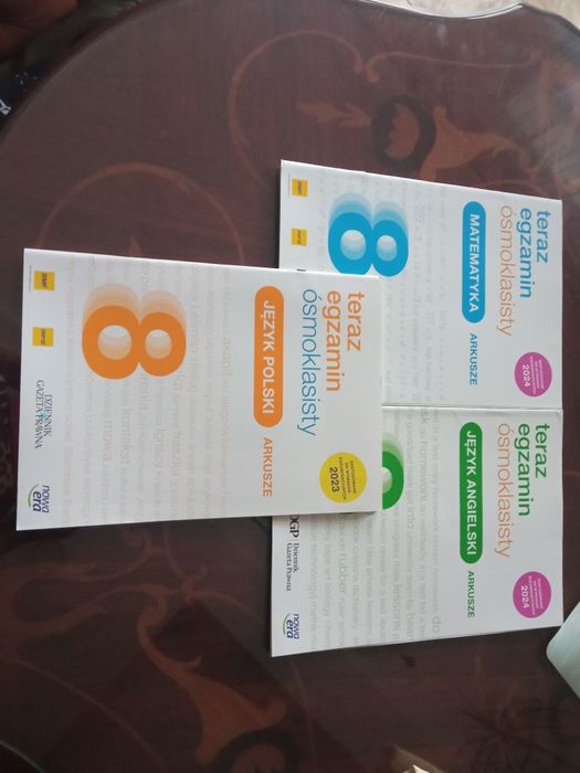 Egzamin ósmoklasisty arkusze ! Komplet !