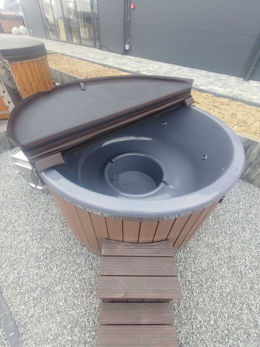 Balia Ogrodowa Jacuzzi Hot tub Deska Kompozyt WPC Dostawa Cała Polska