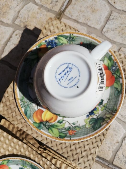 Serviço café e chá - WEDGWOOD NOVO com etiquetas