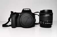 Aparat CANON EOS 250D + obiektyw Canon EFS 15-55mm
