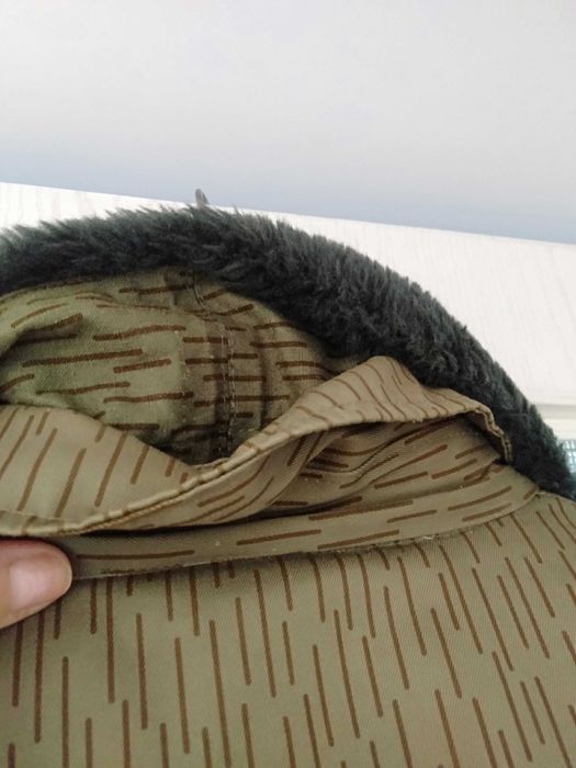 kolekcjonerska Kurtka zimowa NVA "deszczyk" rozm.62-Duża stan magazyn