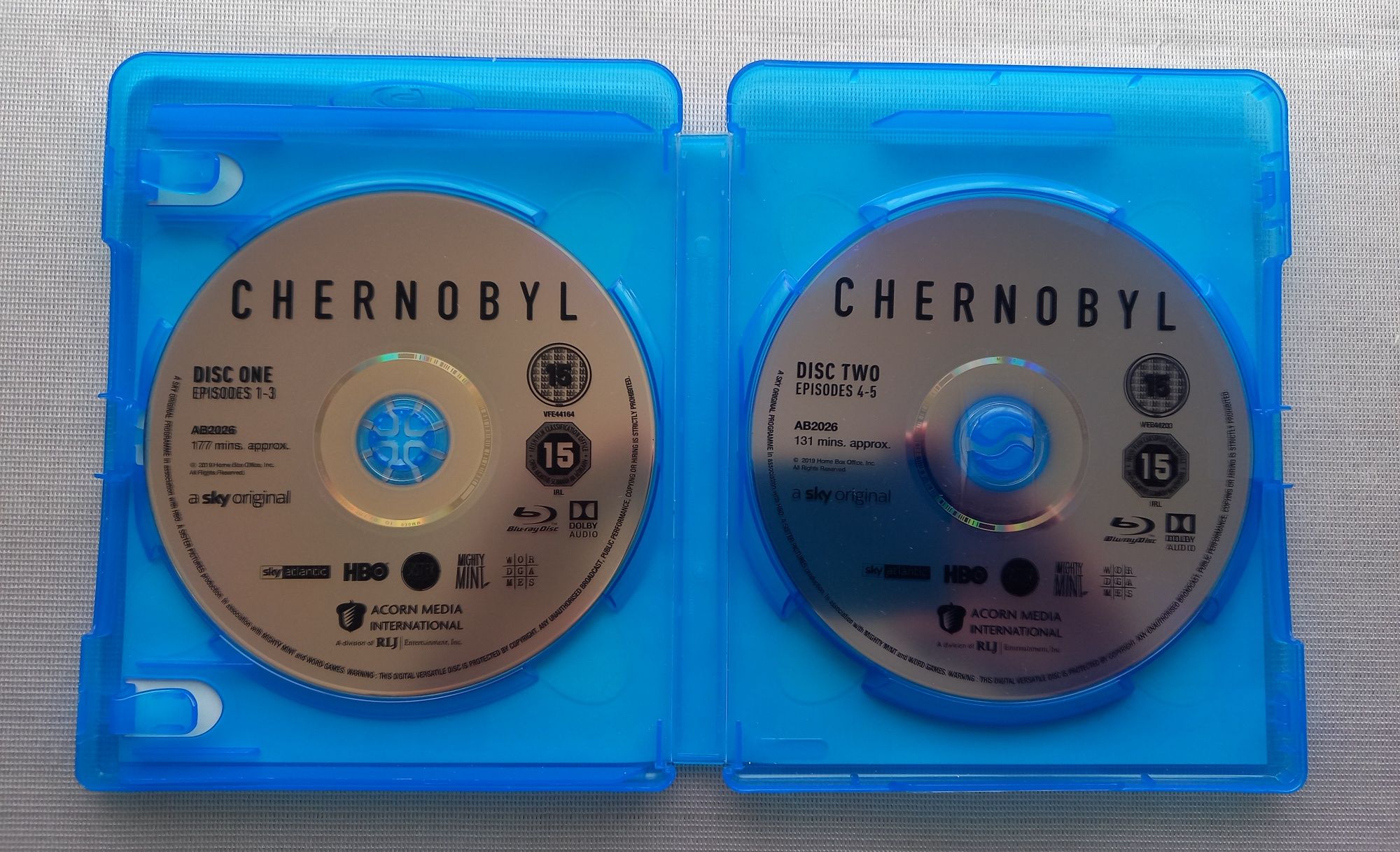 Blu ray Диск фильм сериал Chernobyl Чернобыль HBO(Англ)
Состояние идеа