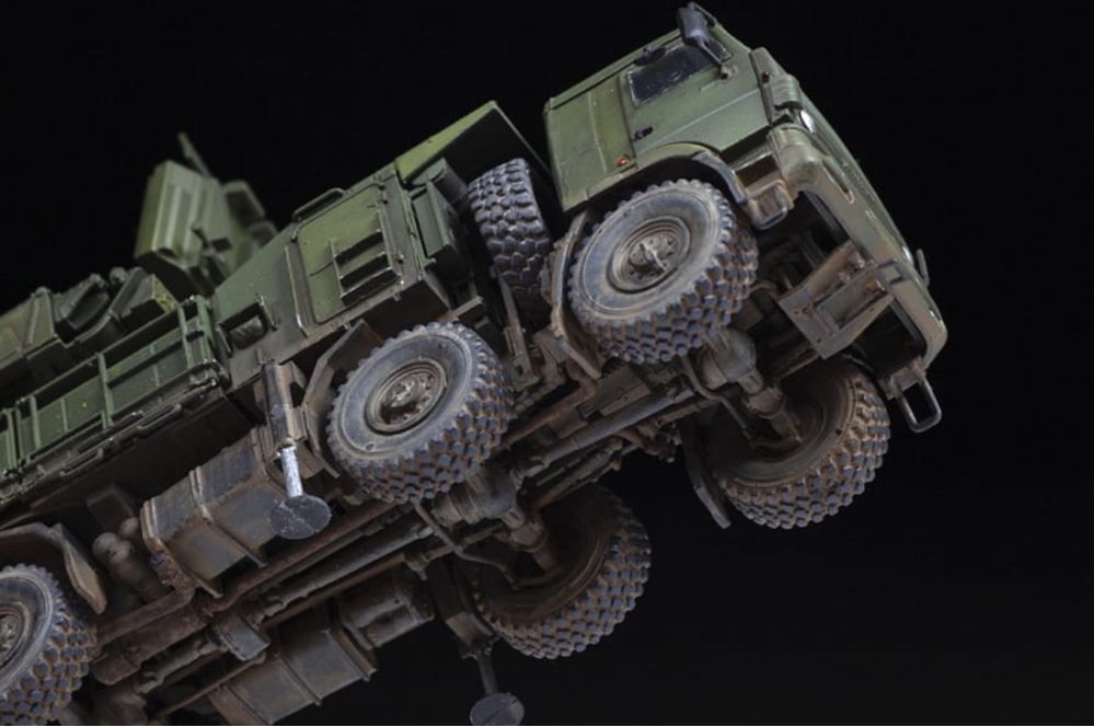Pojazd ciężarówka Pancyr-S1 (SA-22 Greyhound) model 1:72 Zvezda 5069