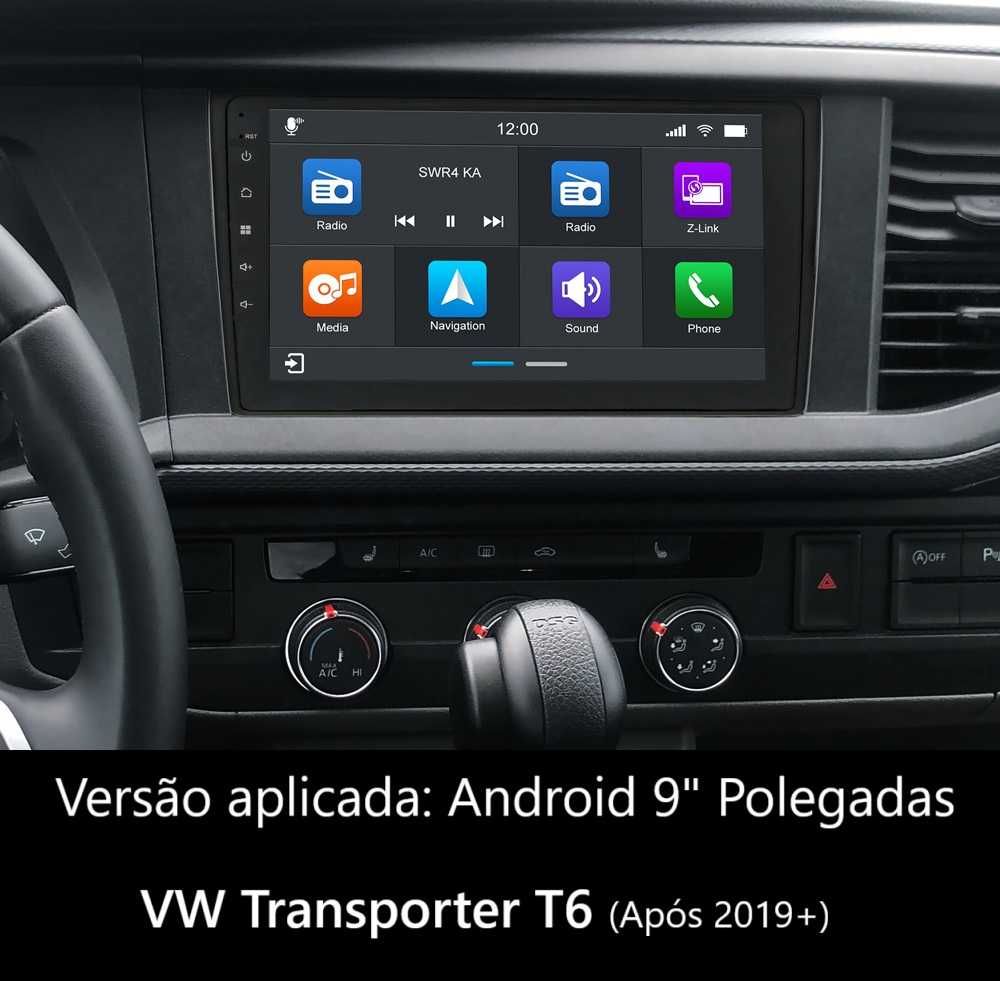 (NOVO) Rádio 2DIN • VW Transporter T4 / T5 / T6 • Android [4+32GB]