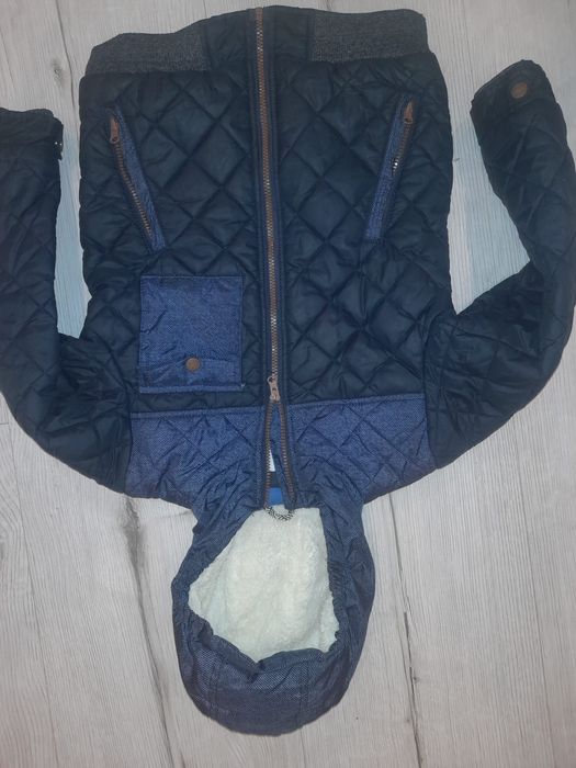 Kurtka jesienno zimowa 5-10-15 rozmiar 122 jak nowa