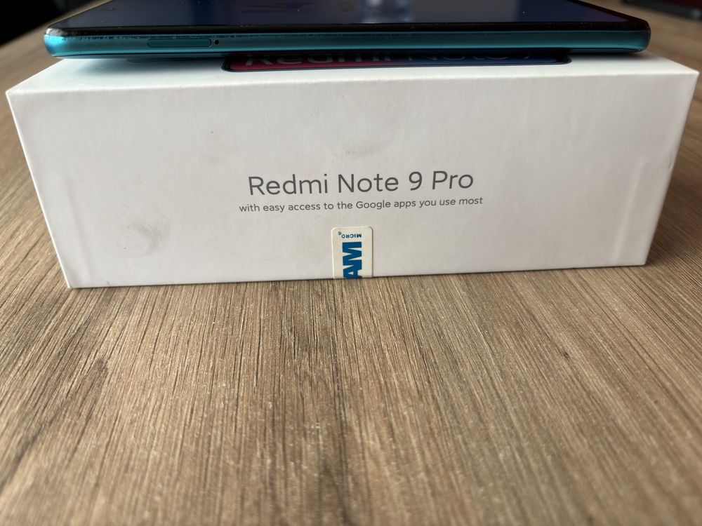 Xiaomi Redmi Note 9 Pro 6/64GB Tropical Green zielony, ideał